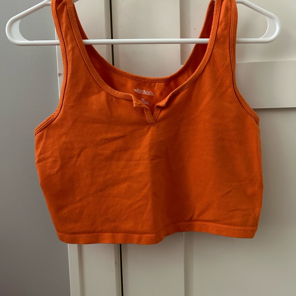 orange size XL wild fable tank